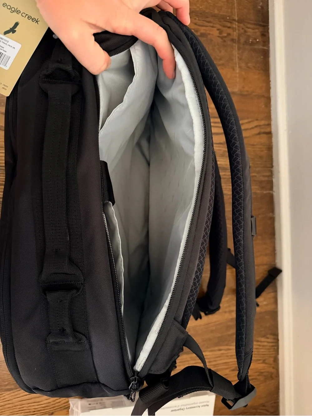 NWT Black and Travel Backpack
